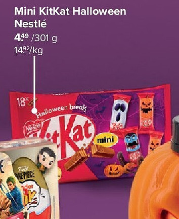 Mini KitKat Halloween Nestlé