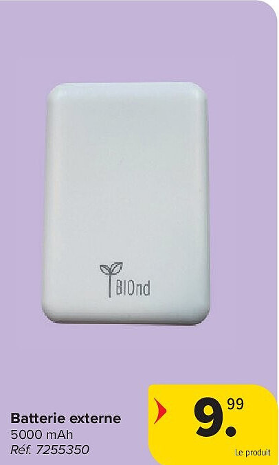 Batterie externe 5000 mAh
