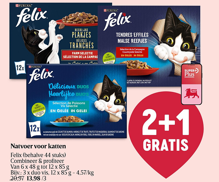 Natvoer voor katten