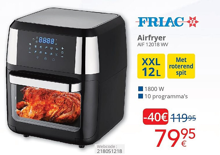 Airfryer AIF 12018 WV