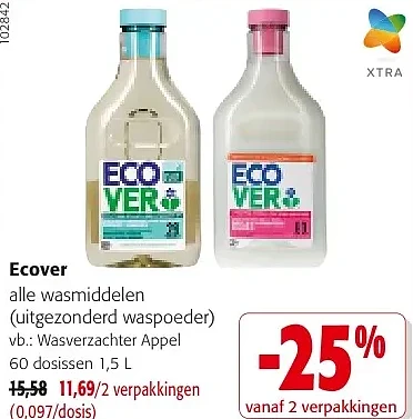 Ecover alle wasmiddelen