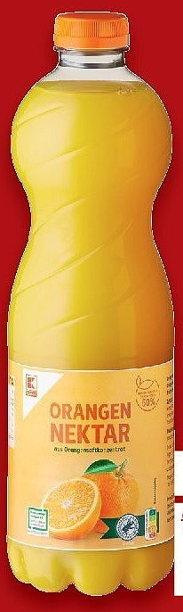 K-Classic Orangennektar, 1,5 l