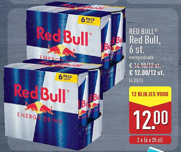 Red Bull, 6st.