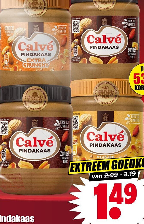 Calvé pindakaas