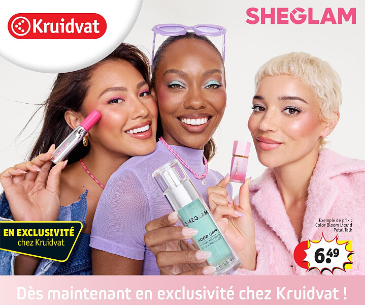 Kruidvat SHEGLAM Color Bloom Liquid Petal Talk