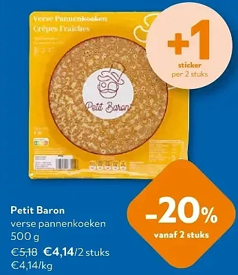 Petit Baron verse pannenkoeken 500 g