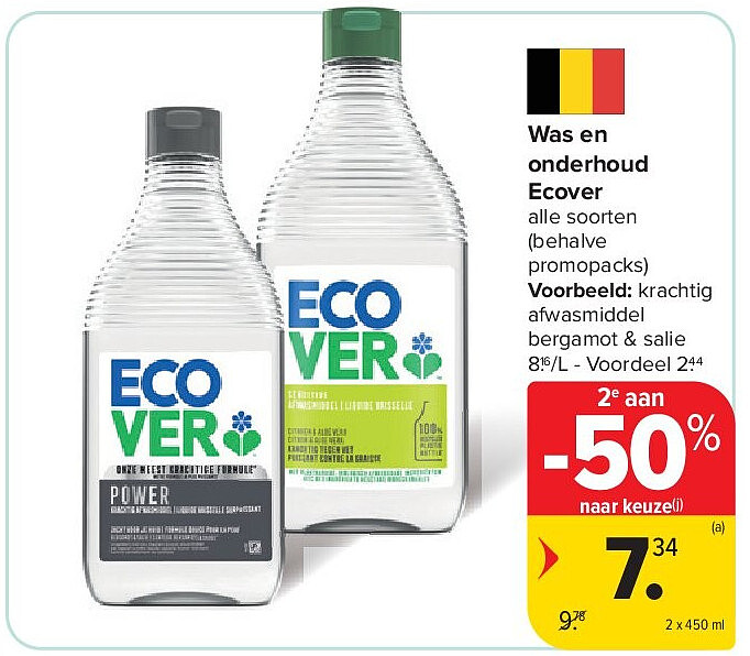 Was en onderhoud Ecover