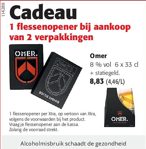 Omer 8 % vol 6 x 33 cl