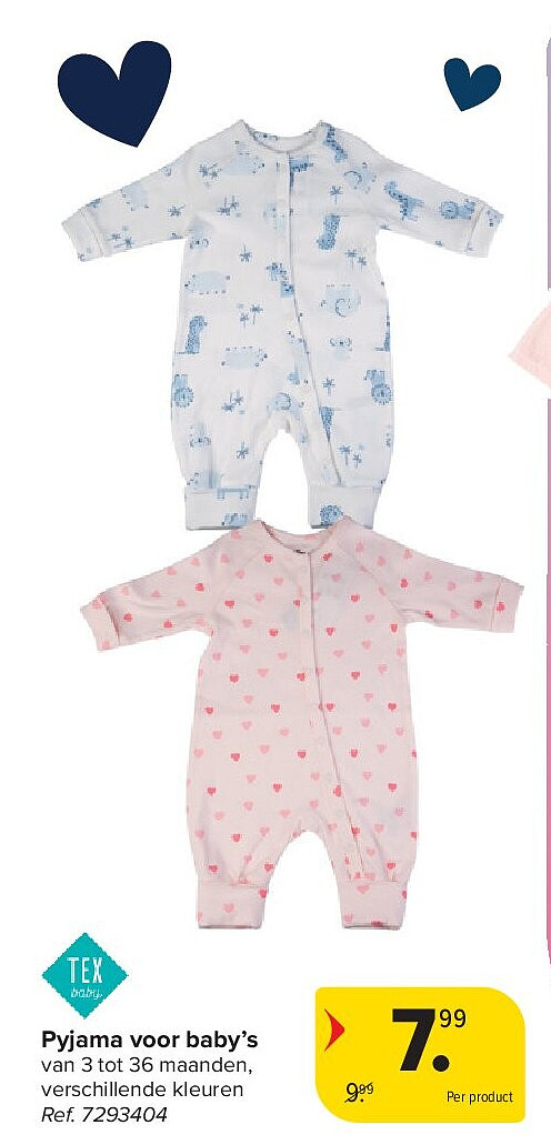 Pyjama voor baby’s