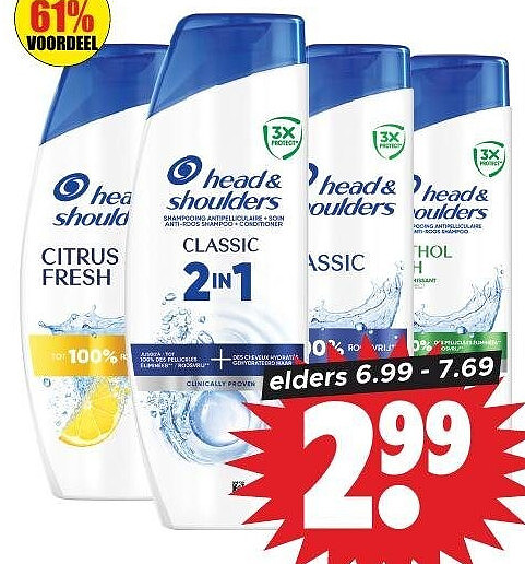Head & Shoulders shampoo