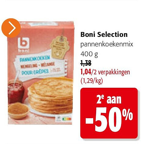 Boni Selection pannenkoekenmix 400 g