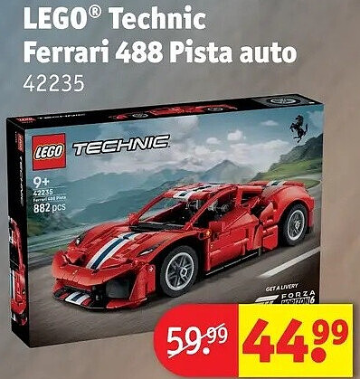 LEGO® Technic Ferrari 488 Pista auto 42235