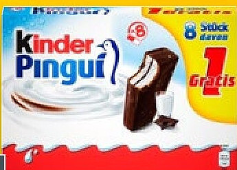 Kinder Pingui Schoko-Milch-Dessert, 8 Stück, 240-g-Packung