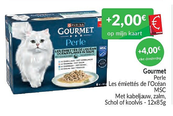 Gourmet Perle Les émiettés de l’Océan - 12x85g