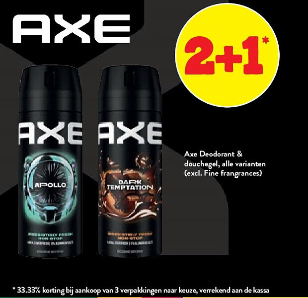 Axe Deodorant & douchegel, alle varianten