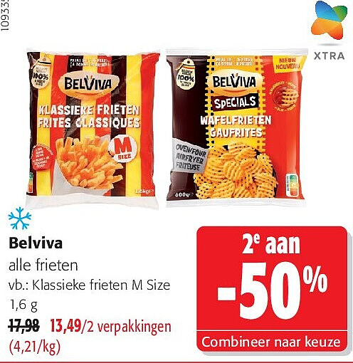 Belviva alle frieten