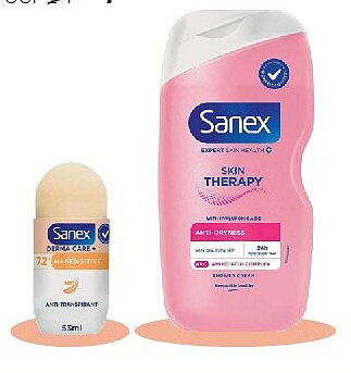 Sanex Skin Therapy douchegel voor de droge huid 450 ml