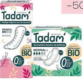 Dermo maandverbanden 14 stuks