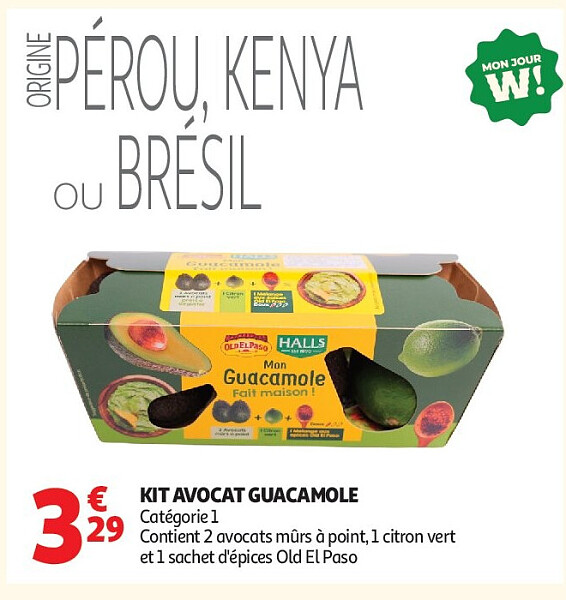 KIT AVOCAT GUACAMOLE