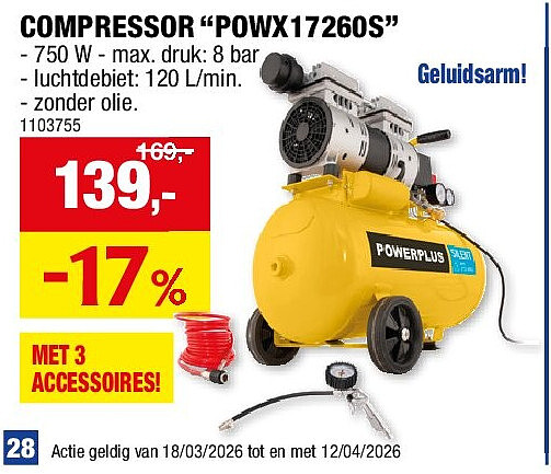 COMPRESSOR “POWX17260S”