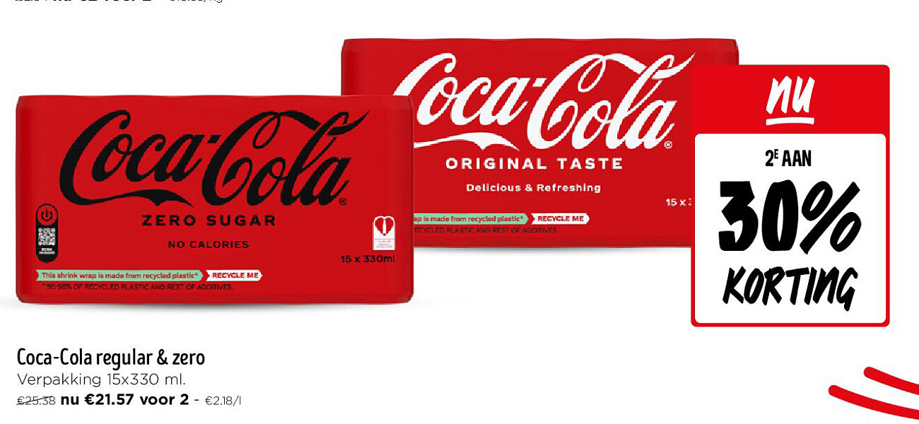Coca-Cola regular & zero