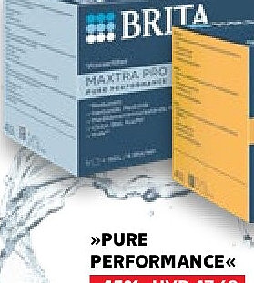 Brita Wasserfilter-Kartuschen MAXTRA PRO Pure Performance