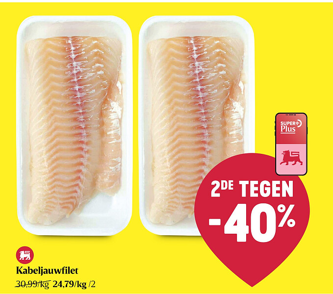 Kabeljauwfilet