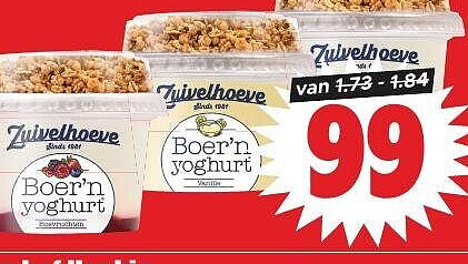 Zuivelhoeve Boer'n yoghurt