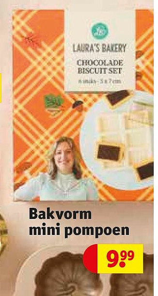 Bakvorm mini pompoen