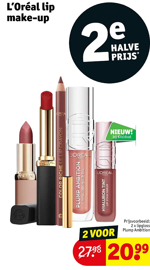 L’Oréal lip make-up