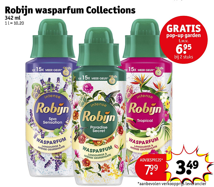 Robijn wasparfum Collections