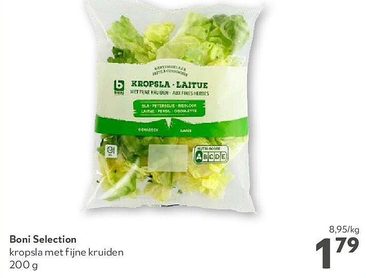 Boni Selection kropsla met fijne kruiden 200 g