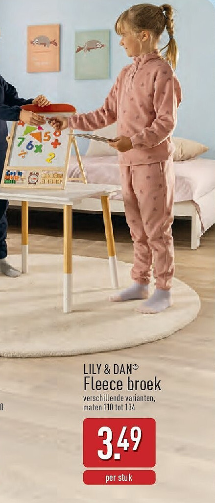 Fleece broek