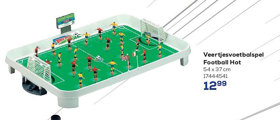 Veertjesvoetbalspel Football Hot