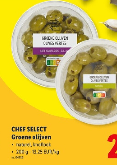 Groene olijven