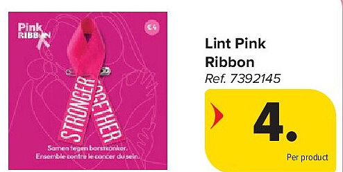 Lint Pink Ribbon