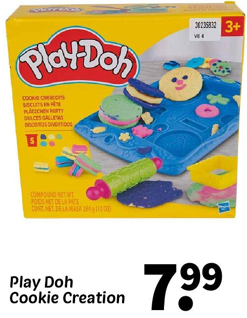 Play Doh Cookie Creation