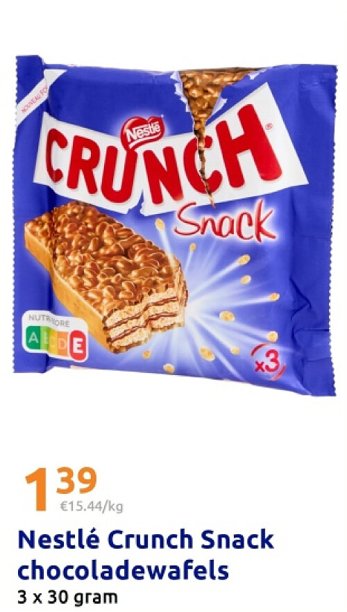 Nestlé Crunch Snack chocoladewafels