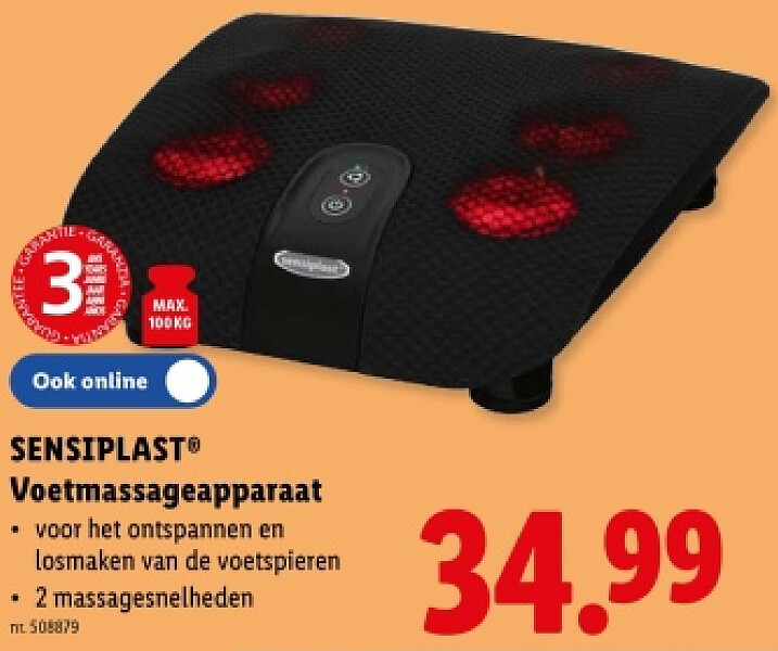 Voetmassageapparaat