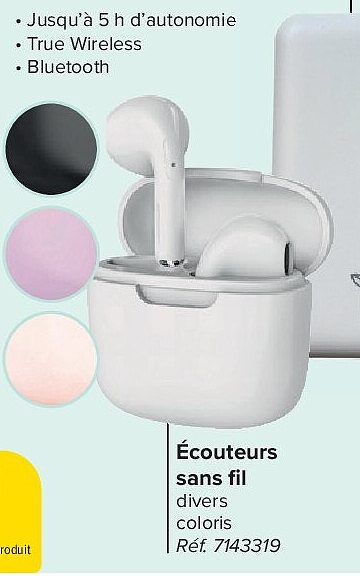 Écouteurs sans fil