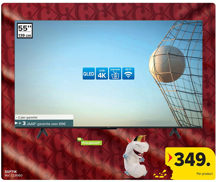 TCL 55P71K QLED TV
