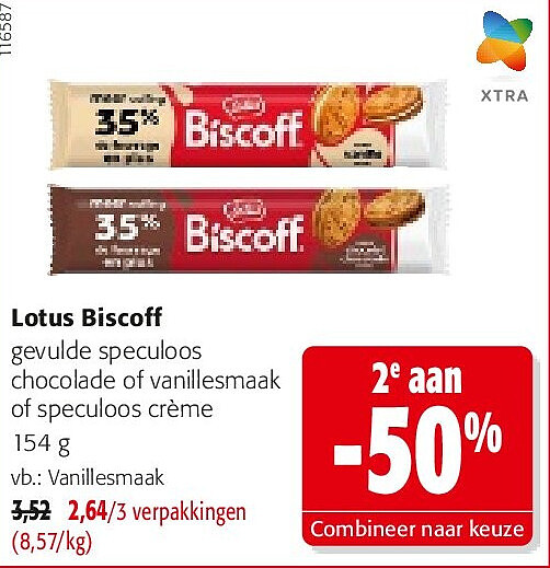 Lotus Biscoff Vanillesmaak