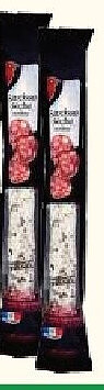 Saucisse sèche Auchan pur porc droite 250 g