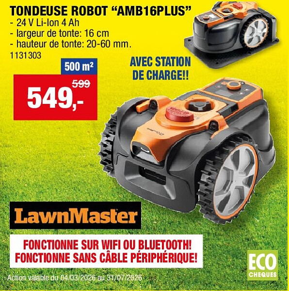 TONDEUSE ROBOT “AMB16PLUS”