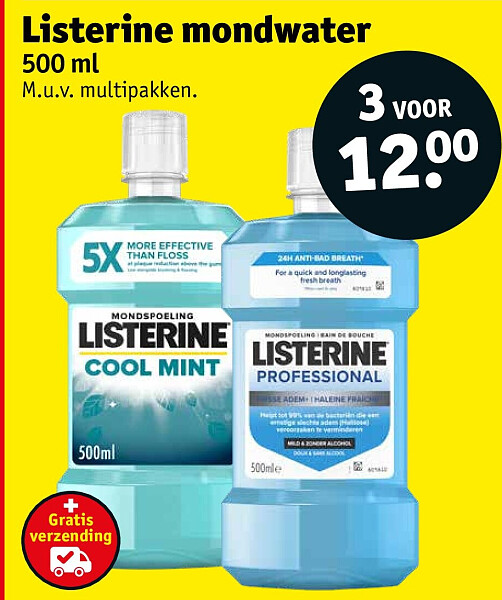 Listerine mondwater
