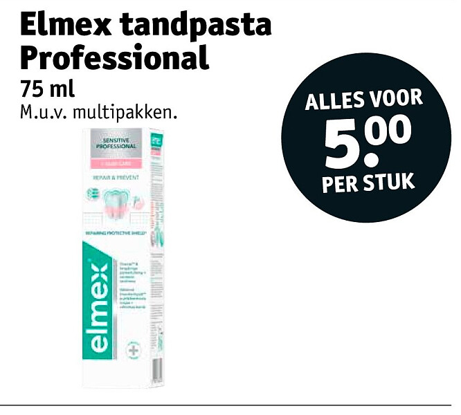 Elmex tandpasta Professional