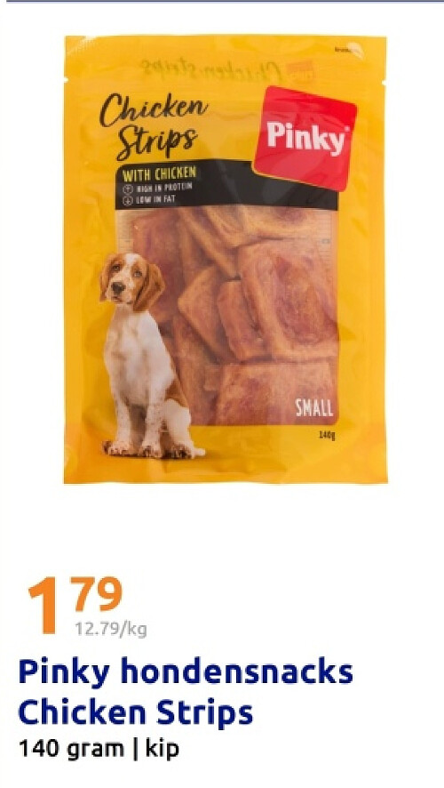 Pinky hondensnacks Chicken Strips