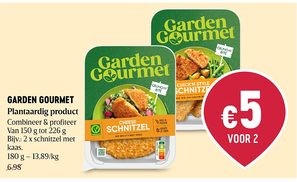 GARDEN GOURMET Plantaardig product