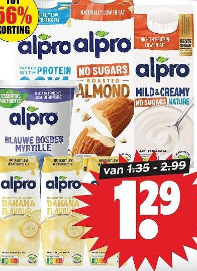 Alpro vers of houdbaar