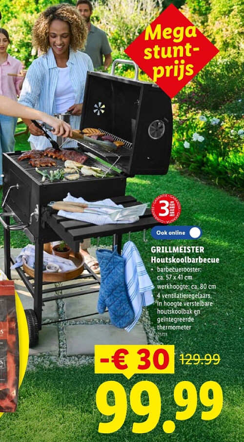 Houtskoolbarbecue